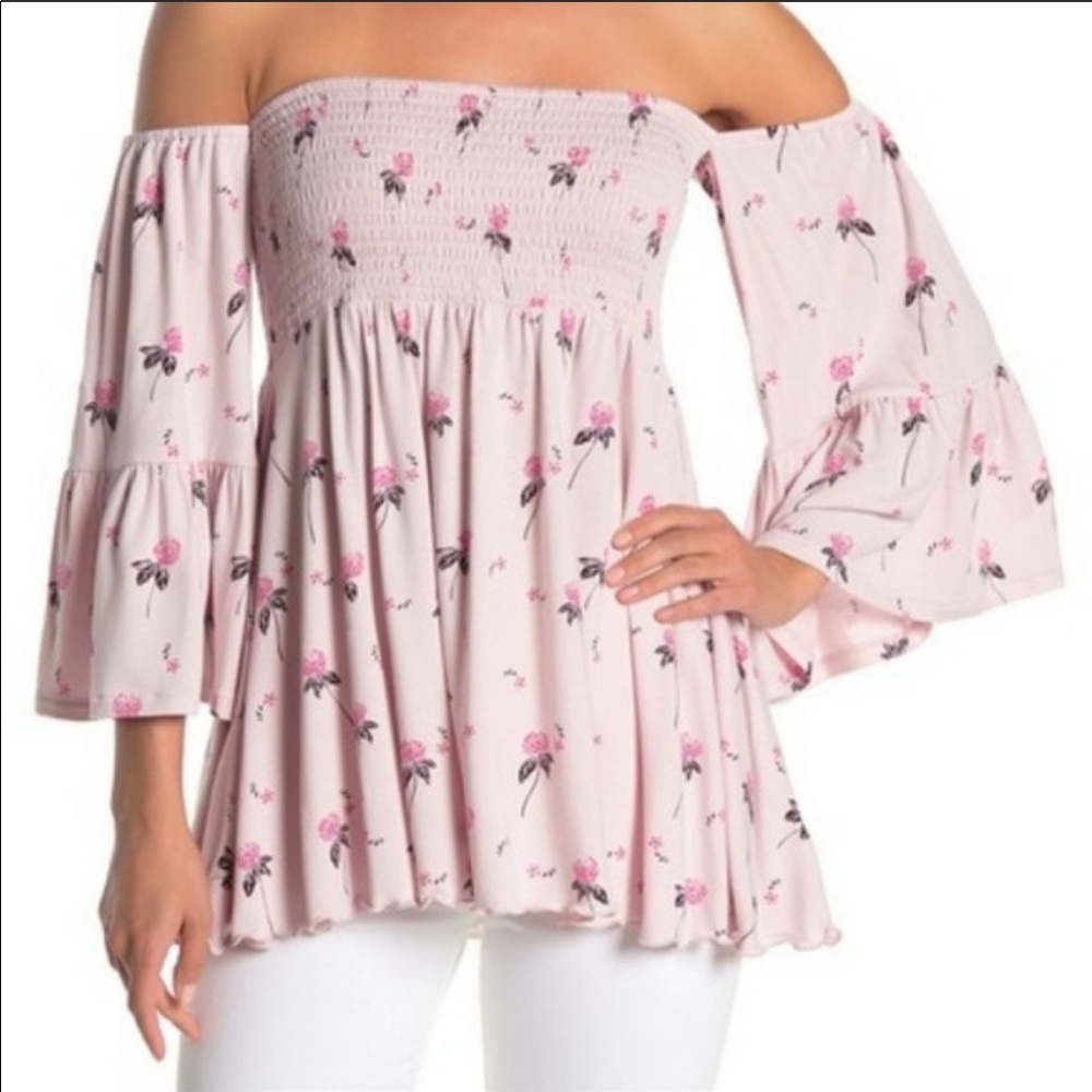 Free People Lana Off the Shoulder Tunic